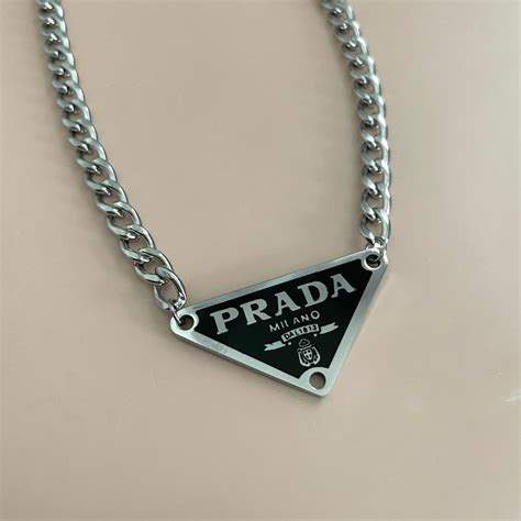 prada necklacd|Prada Jewelry/necklaces .